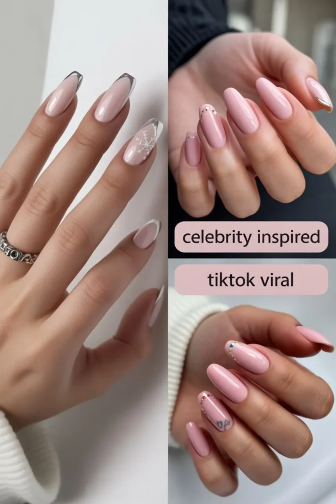 Light Pink Winter Nails: The Ultimate Guide to Soft, Elegant Manicures 2 Light Pink Winter Nails