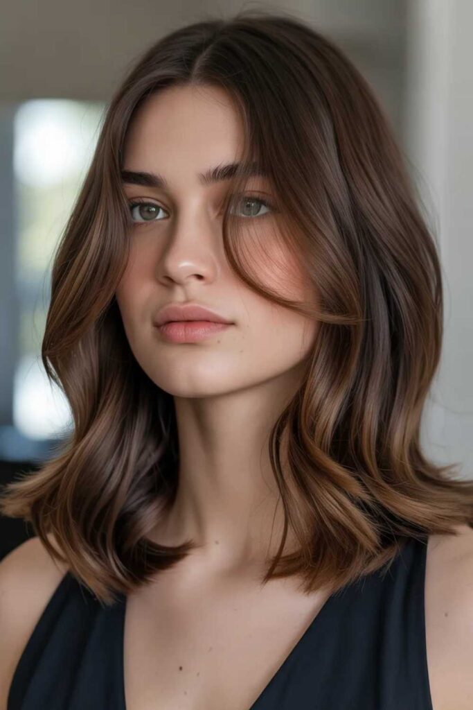 27 Hair Color Trends for 2026 That Will Define Every Style 18 Ashy Brunette Base Cool Depth
