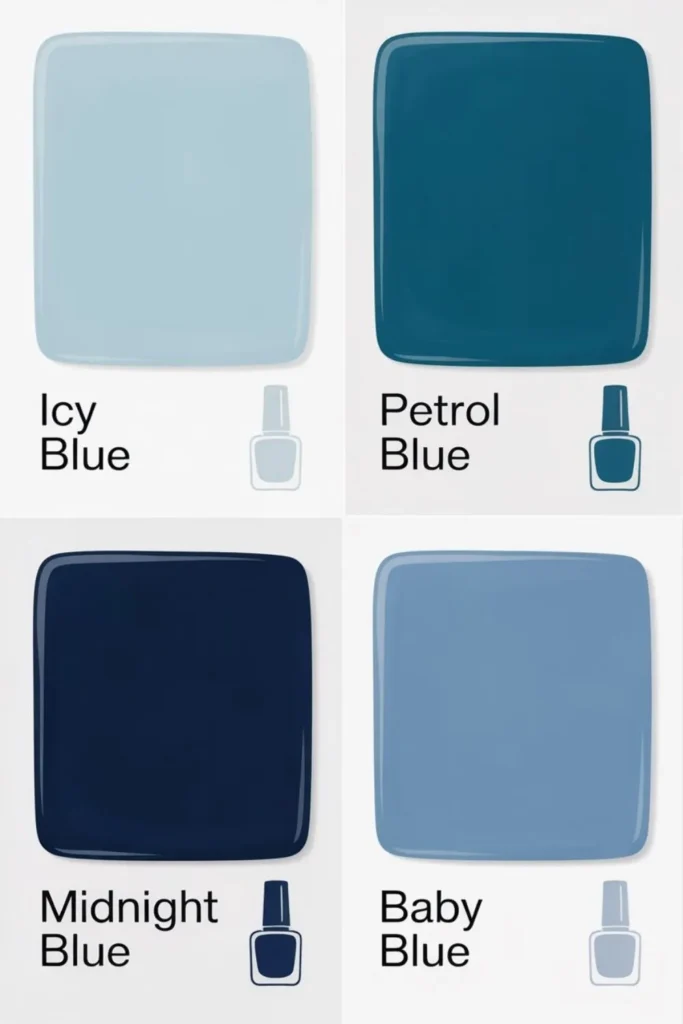 Blue January Nails: Fresh Winter Manicure Ideas for 2026 3 Blue January Nails