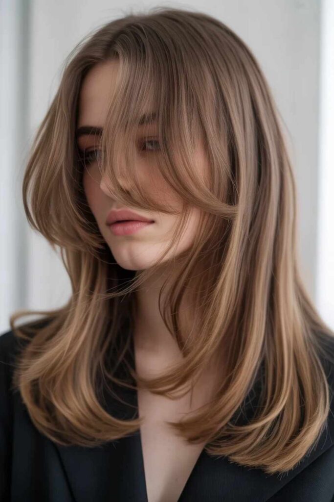 27 Summer 2024 Hair Trends That Will Define Warm Weather Style 3 Butterfly Cut Evolved Shapely V Zones