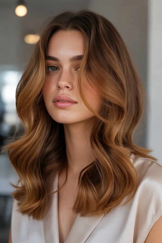 27 Hair Color Trends for 2026 That Will Define Every Style 11 Caramel Bronze Melt Gloss and Warmth