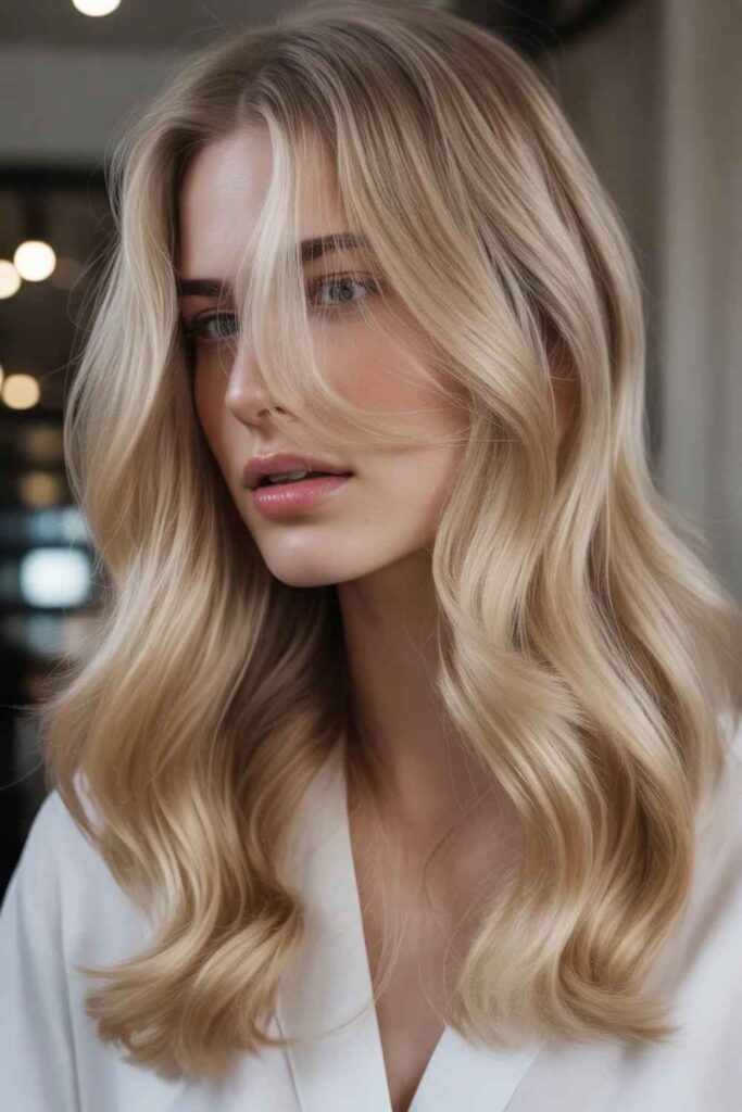 27 Hair Color Trends for 2026 That Will Define Every Style 8 Champagne Blonde Effortless Cool Luxury