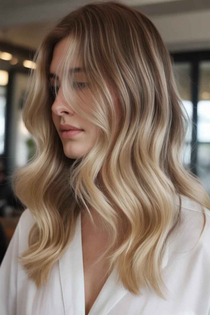 27 Hair Color Trends for 2026 That Will Define Every Style 17 Champagne Root Melt Lightness That Grows Out