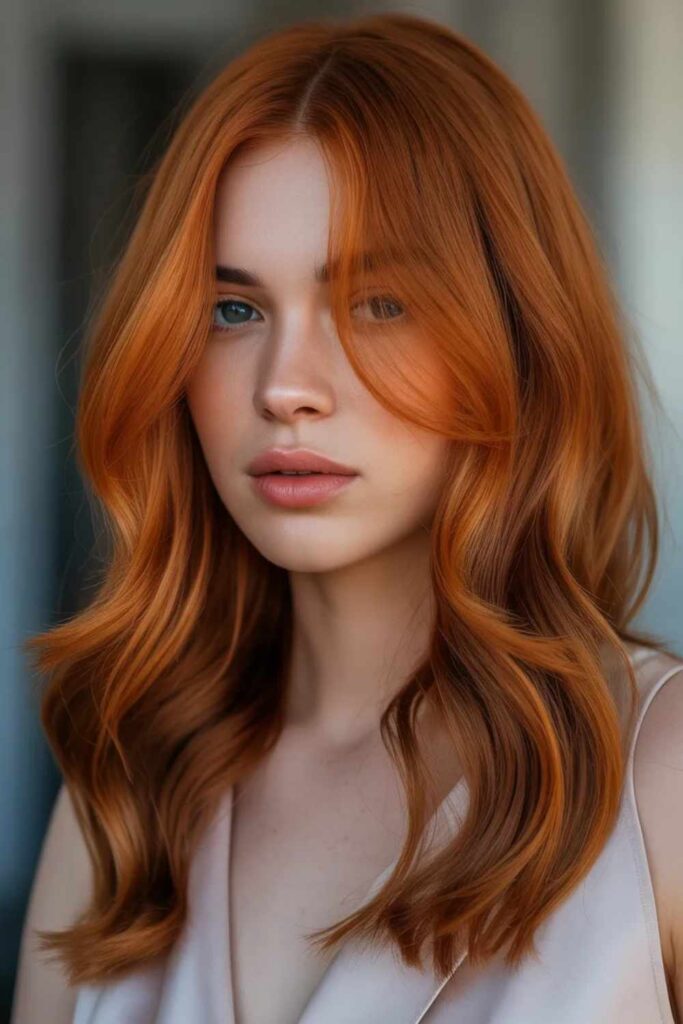 27 Hair Color Trends for 2026 That Will Define Every Style 6 Ember Copper Glow Fiery But Refined