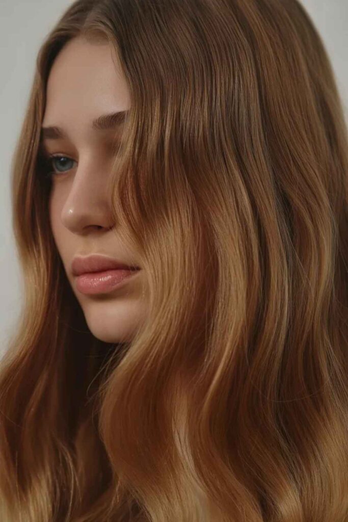 27 Summer 2024 Hair Trends That Will Define Warm Weather Style 14 Gloss Finish Shine Healthy Hair Indicator