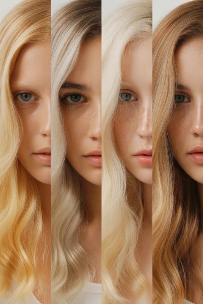 Golden Blonde Hair Ideas: Shades, Styles, Skin-Tone Matches & Expert Care Guide 4 Golden Blonde vs Other Blonde Shades