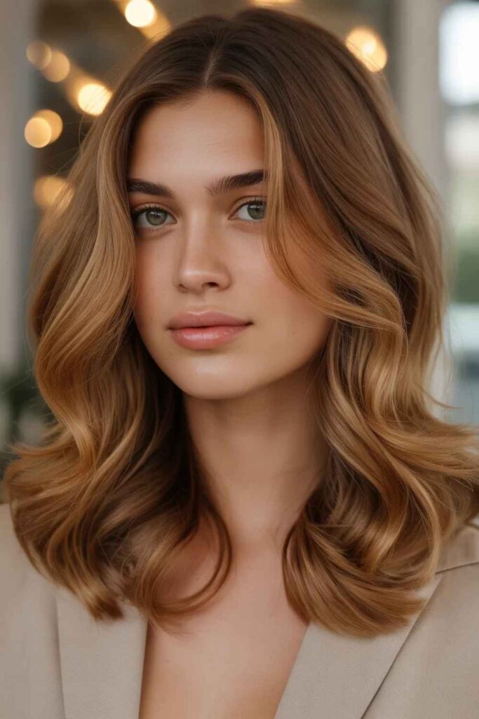27 Hair Color Trends for 2026 That Will Define Every Style 13 Golden Mocha Soft Warmth for Brondes