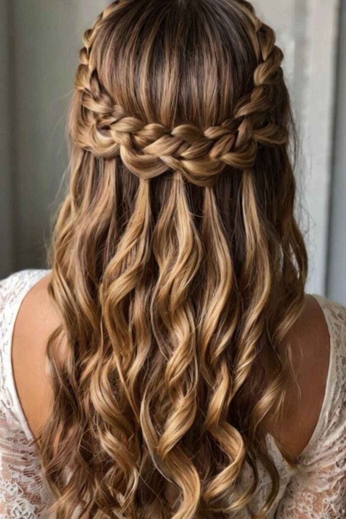 27 Cowgirl Hairstyle Ideas That Feel Modern, Effortless, and 2026-Ready 20 Half-braided waves