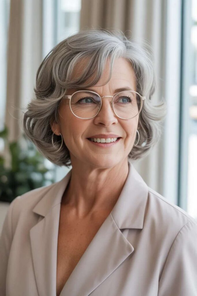 27 Chic Hairstyles for Women Over 60 With Glasses in 2026 3 How to Choose a Hairstyle That Flatters Glasses and Your Face Shape