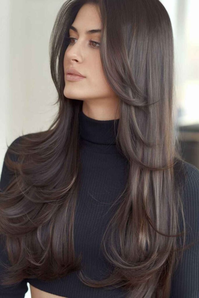 47 Layered Hairstyles for Long Hair That Add Movement, Shape, and Modern Polish (2026) 7 Long layered hairstyles for thick hair that reduce heaviness