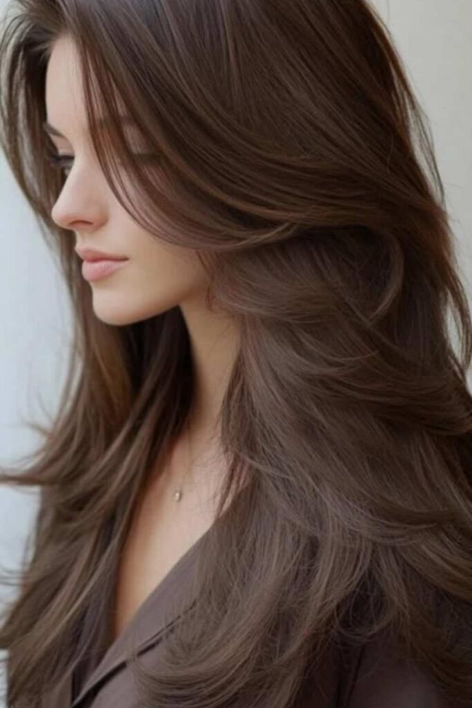 47 Layered Hairstyles for Long Hair That Add Movement, Shape, and Modern Polish (2026) 10 Long layered hairstyles that slim the face visually