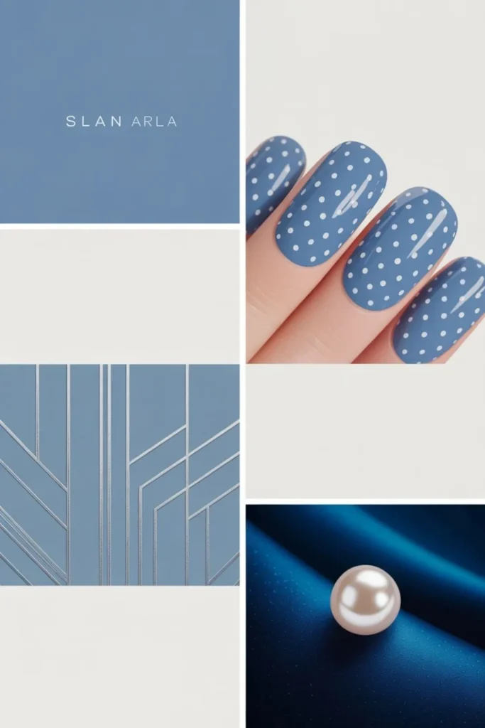 Blue January Nails: Fresh Winter Manicure Ideas for 2026 6 Blue January Nails