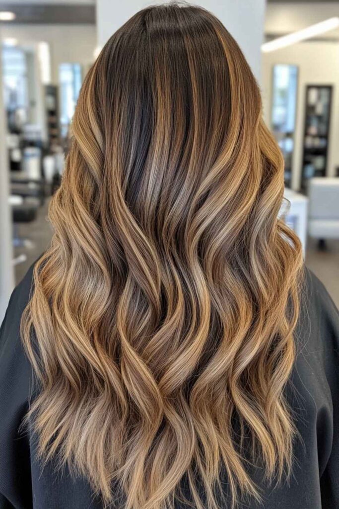 Caramel Balayage Highlights Ideas for Effortless Warmth and Dimension 4 Popular Caramel Balayage