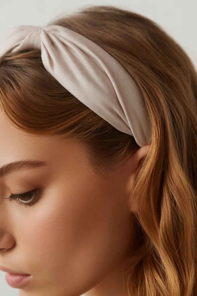 27 Summer 2024 Hair Trends That Will Define Warm Weather Style 11 Soft Headbands Fabric First, Statement Second