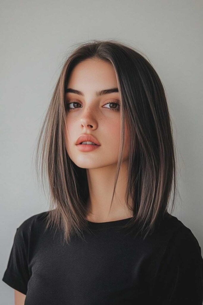 Caramel Balayage Highlights Ideas for Effortless Warmth and Dimension 13 straight-hair