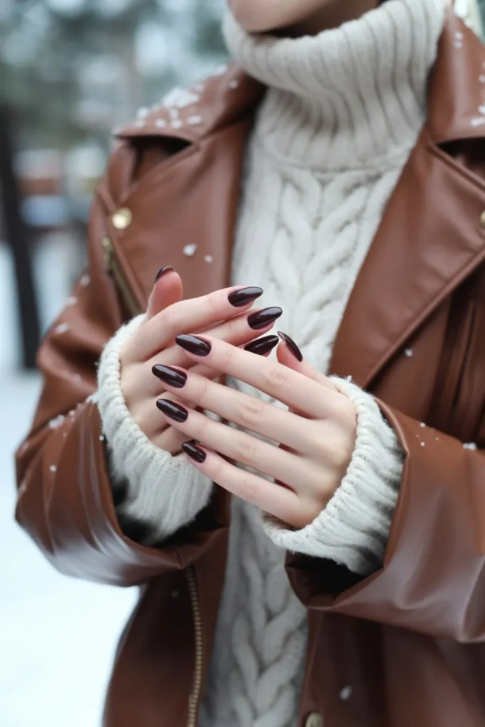 Black Winter Nails Designs: The Ultimate Guide to Dark, Dramatic Manicures This Season 2 Black Winter Nails Designs