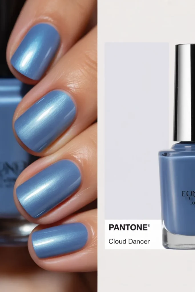 Blue January Nails: Fresh Winter Manicure Ideas for 2026 2 Blue January Nails