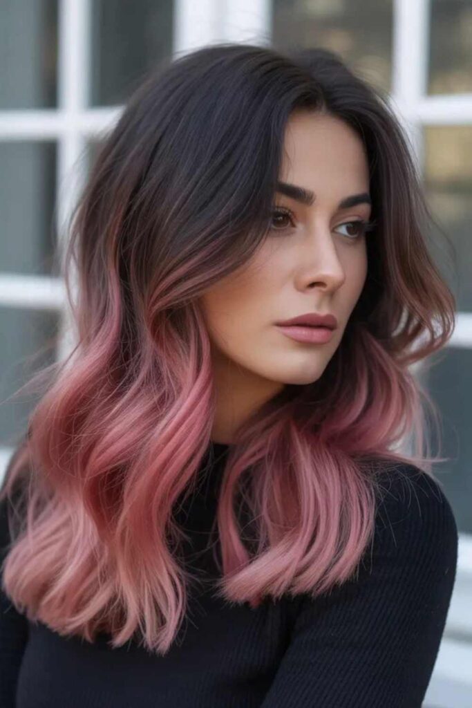 57 Pink Hair Color Ideas That Look Polished, Wearable, and Trend-Right in 2026 9 Are Pink Hair Color Ideas Suitable for Dark Hair