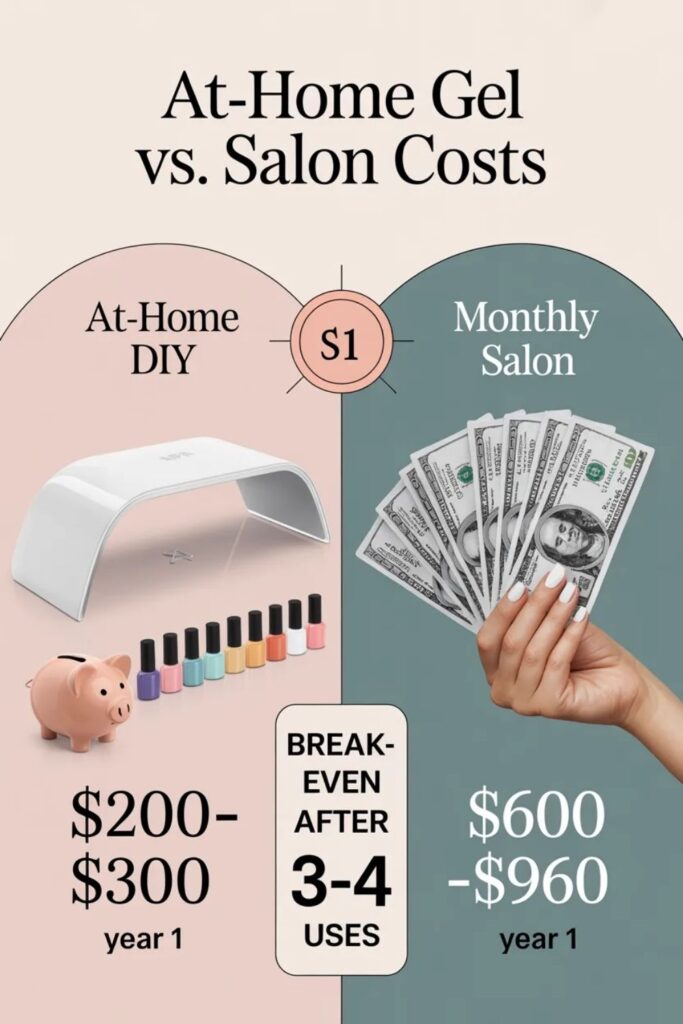 47 At-Home Gel & Simple Salon Nails Ideas to Try in 2026 12 At-Home Gel & Simple Salon Nails