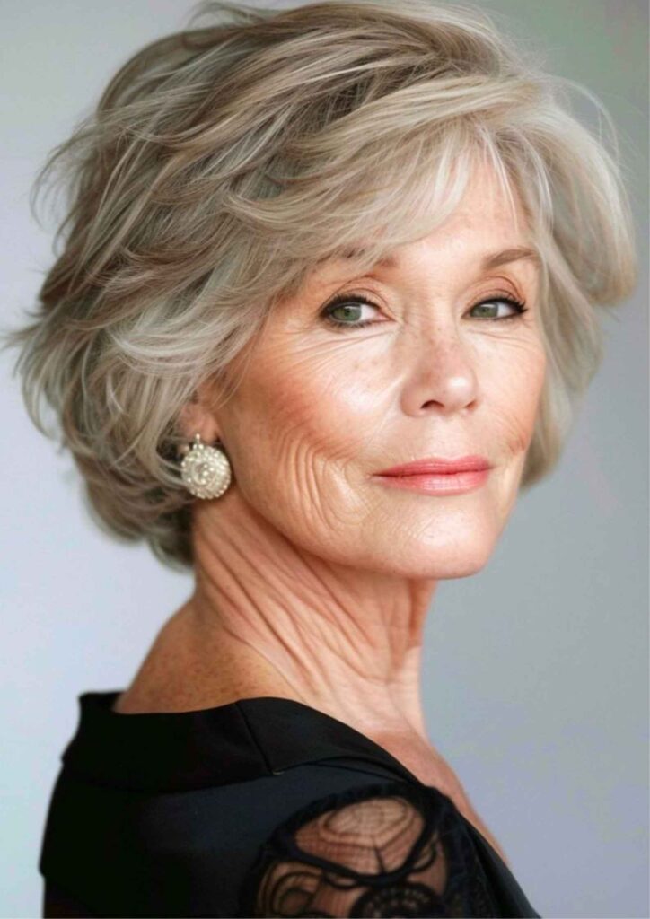 28Hairstyle Ideas for Women Over 70 Modern Elegant, and Timeless 3 Best Styles Ideas Designs