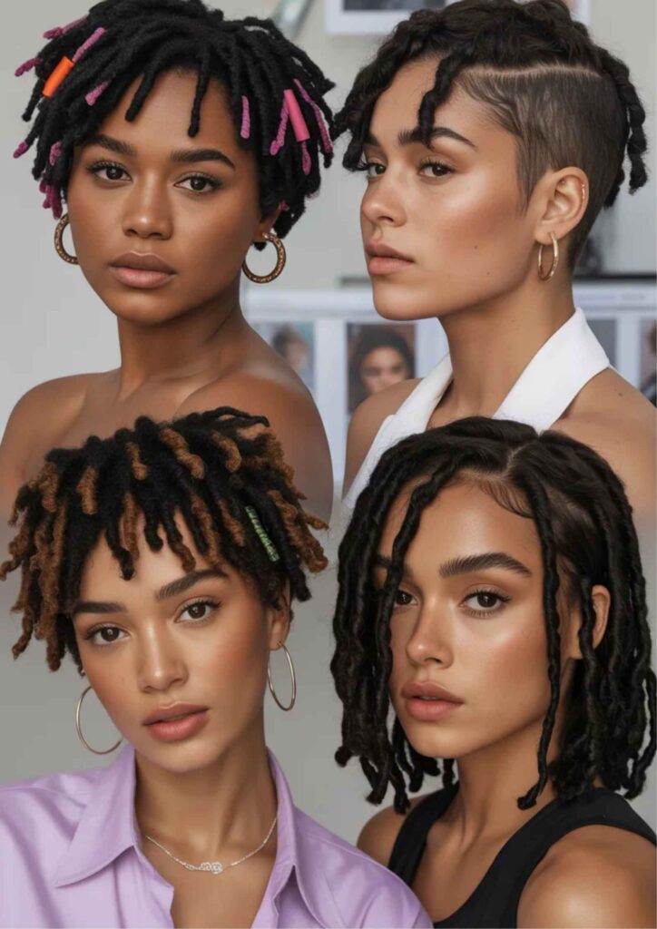 23 Loc Styles for Short Hair Modern, Stylish & Timeless Inspiration 6 Celebrity & Social Media Trends