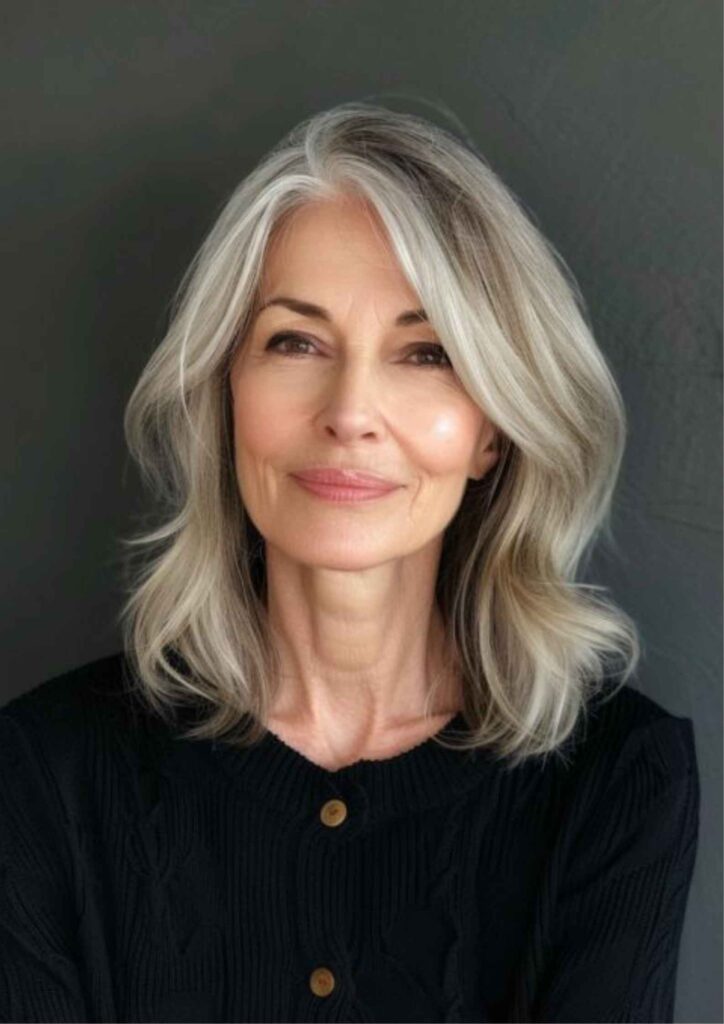 35 Long Hairstyle Ideas for Women Over 60 Modern, Elegant & Age-Defying Styles 6 Celebrity & Social Media Trends