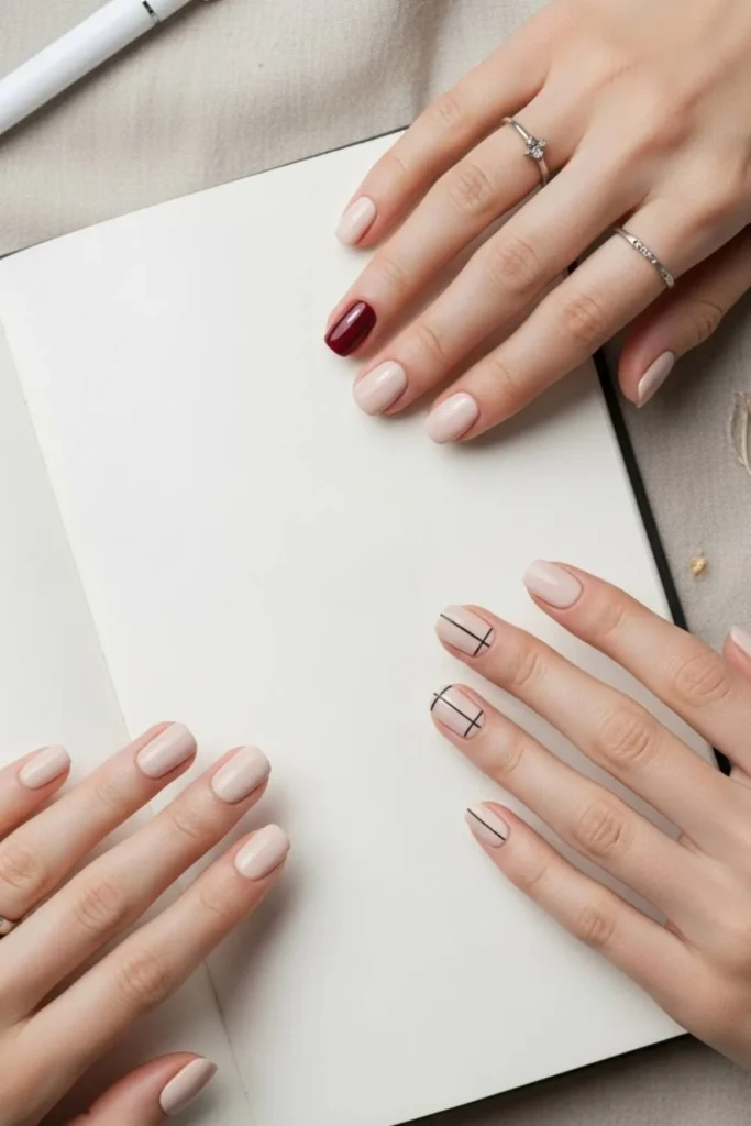 25 Minimal Nail Designs for Clean, Elegant Looks That Last in 2026 5 Minimal Nail Designs