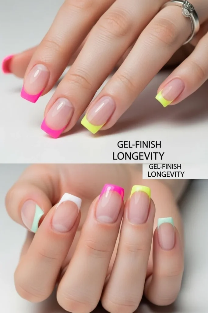 51 Colorful French Nails to Try in 2026 6 Colorful French Nails