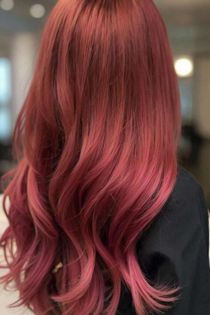 57 Pink Hair Color Ideas That Look Polished, Wearable, and Trend-Right in 2026 3 Dusty Rose Pink for Low-Maintenance Color Lovers