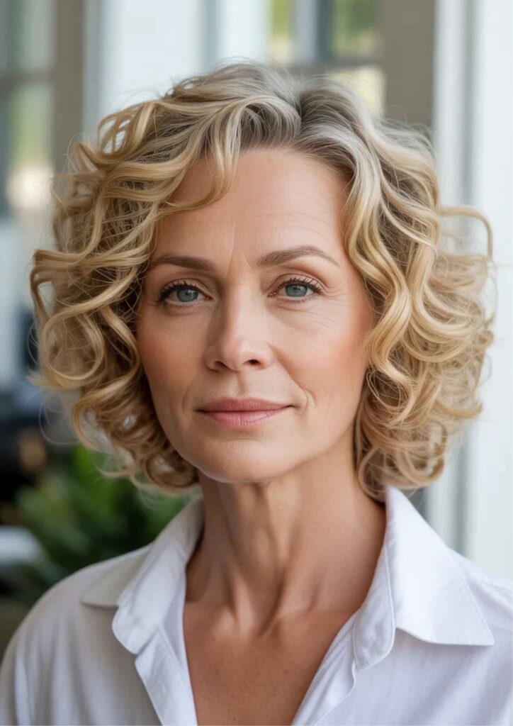 65 Blonde Curly Hairstyles for Women Over 60 That Feel Modern, Flattering & Effortless 9 How to Maintain & Care
