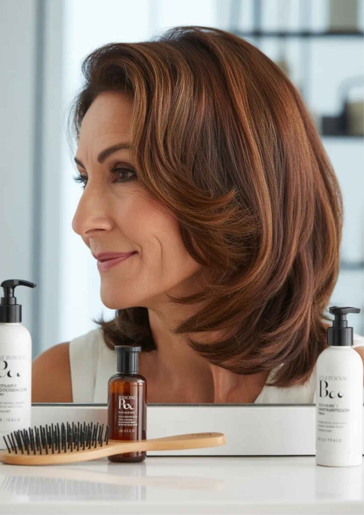 75 Brunette Hairstyle Ideas for Women Over 40 Modern, Chic & AgeDefying Looks 10 How to Maintain & Care