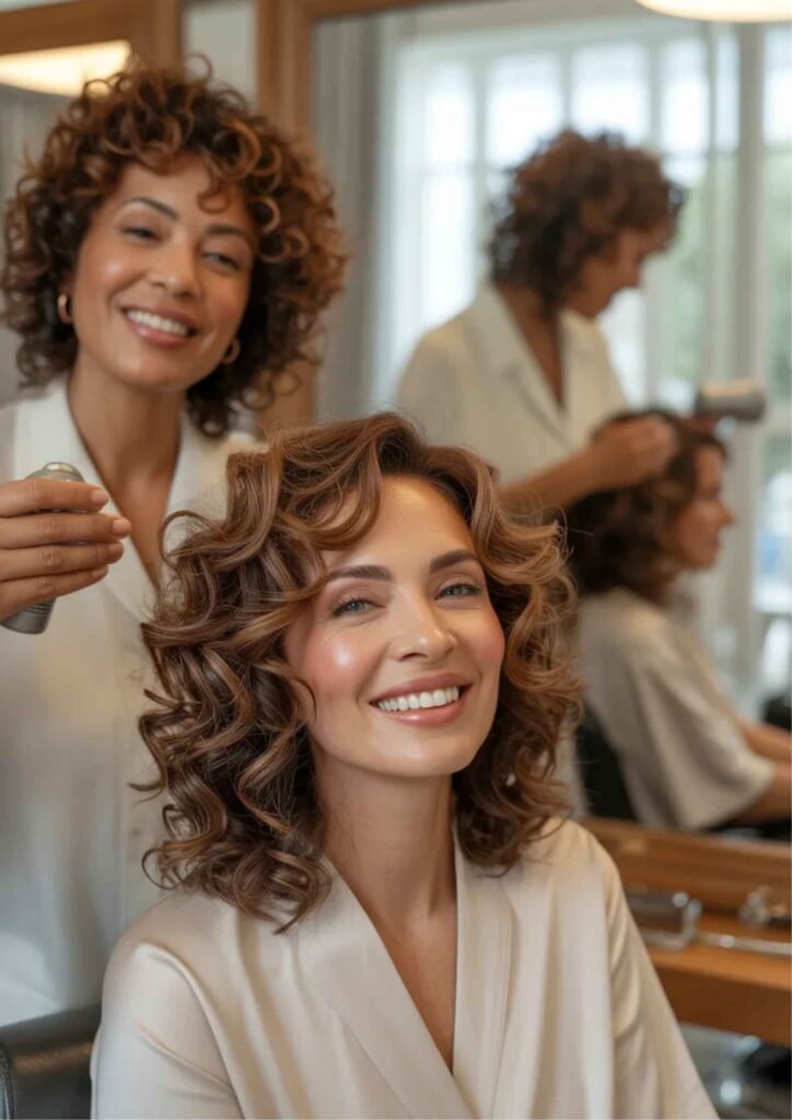 36 Curly Hairstyles for Women Over 40 Modern, Elegant & ConfidenceBoosting Looks 8 How to Maintain & Care for Curly Hair Over 40