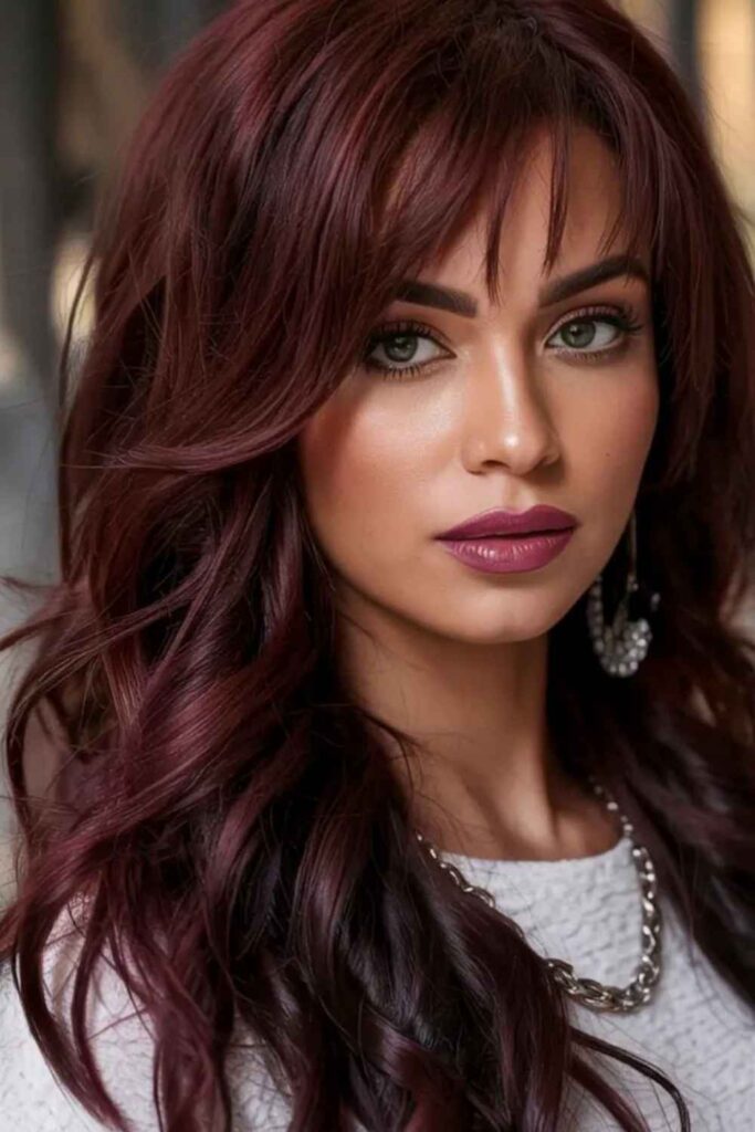 Dark Red Hair Color Ideas Bold Elegant & Timeless Shades 12 How to Maintain & Care for Dark Red Hair