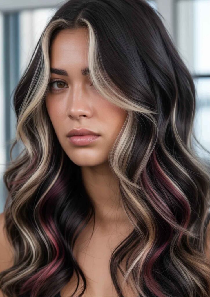 39 Black Hair with Highlights Ideas Modern, Dimensional & Trend-Forward Looks 2 Latest Trends in Black Hair with Highlights Ideas