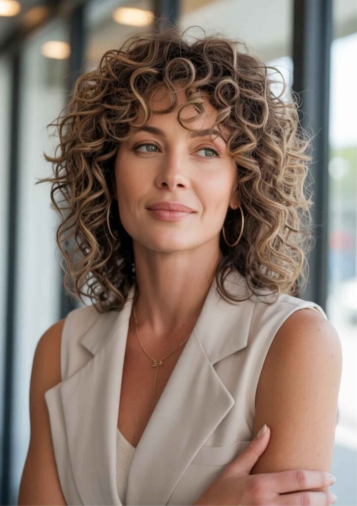 36 Curly Hairstyles for Women Over 40 Modern, Elegant & ConfidenceBoosting Looks 2 Latest Trends in Curly Hairstyles for Women Over 40