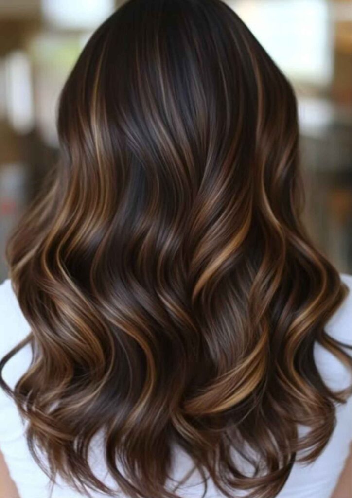 Dark Brown Hair with Highlights Ideas The Ultimate Trend Guide 2 Latest Trends in Dark Brown Hair with Highlights