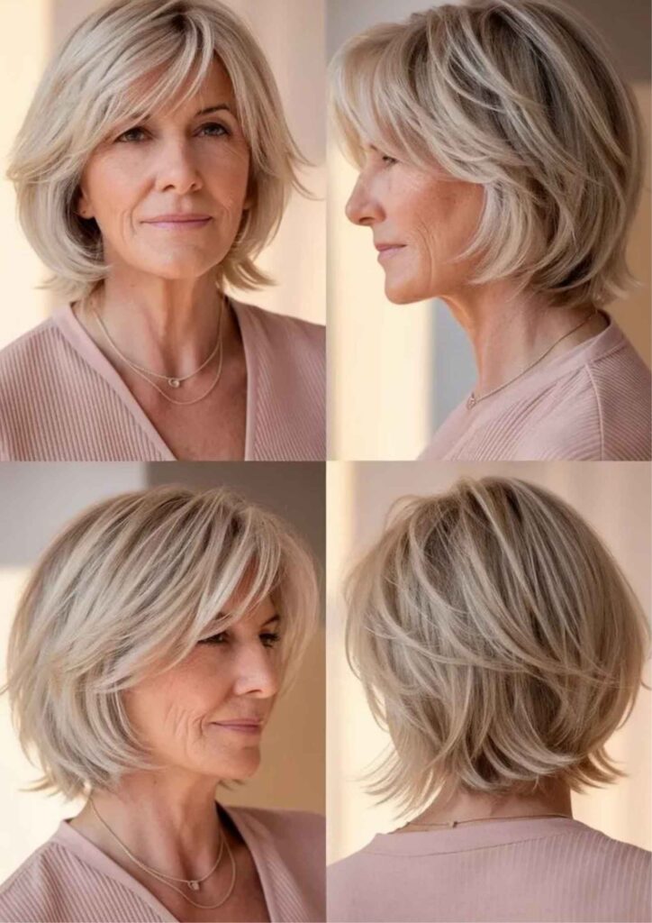47Hairstyles for Women Over 60 With Thin Hair Modern, Flattering & Full of Life 2 Latest Trends in Hairstyles for Women Over 60 With Thin Hair