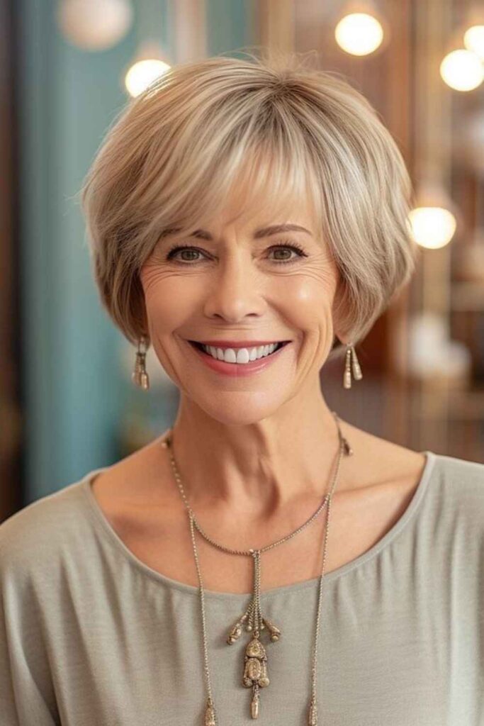 Short Hair Ideas for Women Over 60 Stylish, Modern, and Age Defying 2 Latest Trends in Short Hair for Women Over 60