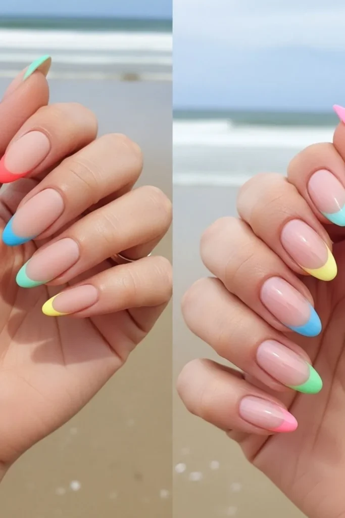 45 Summer French Tip Nails to Wear All Season in 2026 9 Summer French Tip Nails