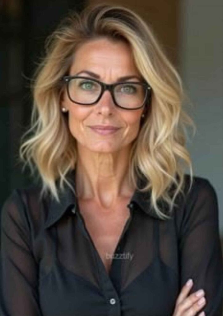 Hairstyles for Women Over 40 with Glasses Modern, Chic & Confidence Boosting Ideas 10 Premium Luxury Ideas