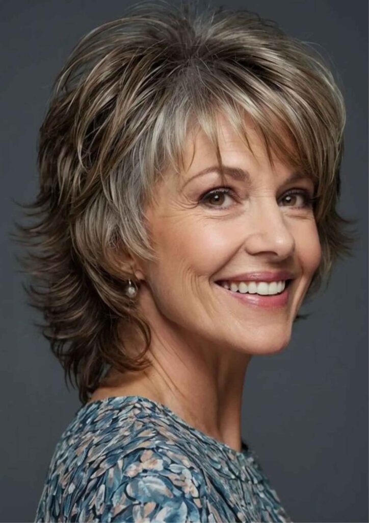 Curly Hairstyles for Women Over 60 Modern, Elegant & Effortlessly Chic 4 Seasonal Colors & Combinations