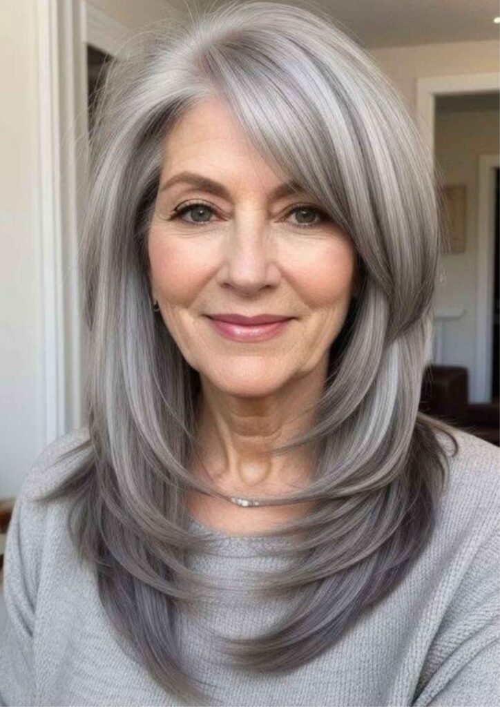 Hairstyle Ideas for Women Over 50 Modern, Elegant & Confidence Boosting Looks 4 Seasonal Colors & Combinations