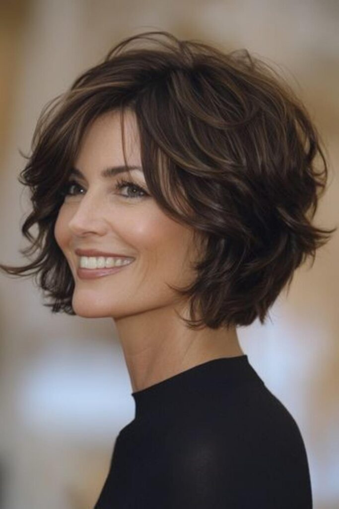 27 Short Wavy Bob Ideas That Look Effortless, Modern, and Wearable in 2026 8 Short Wavy Bob for Thick Hair