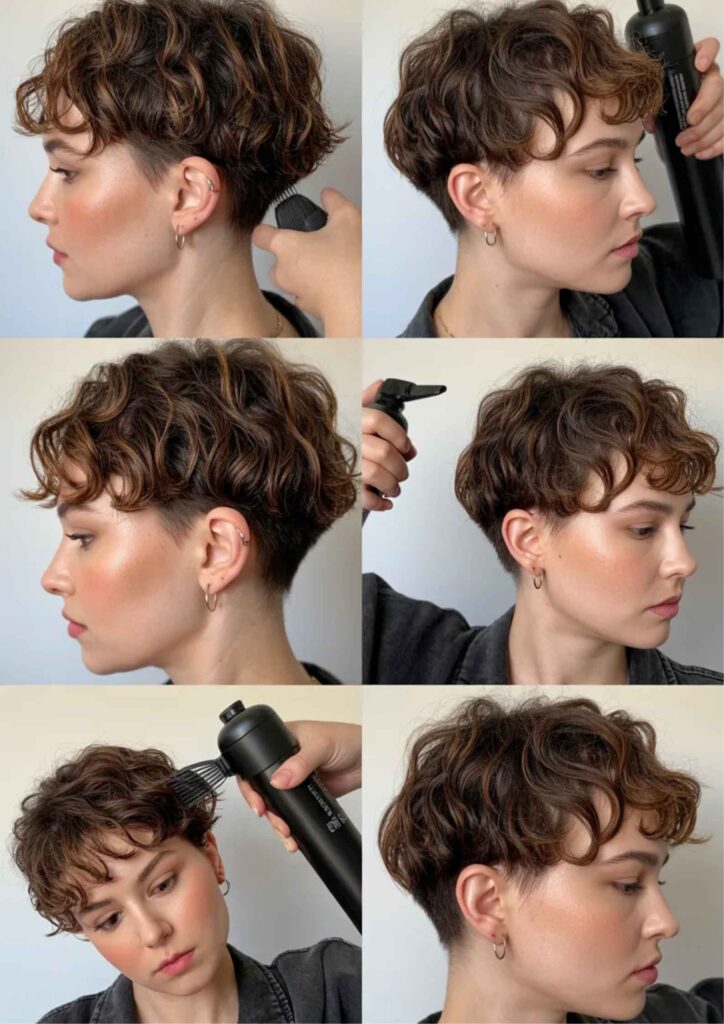 79 Wavy Pixie Hairstyle Ideas The Ultimate Guide to Modern 4 Step-by-Step Guide to Styling a Wavy Pixie