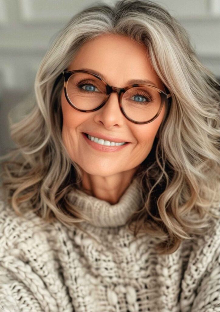 Hairstyles for Women Over 40 with Glasses Modern, Chic & Confidence Boosting Ideas 5 Step by Step Styling Tips