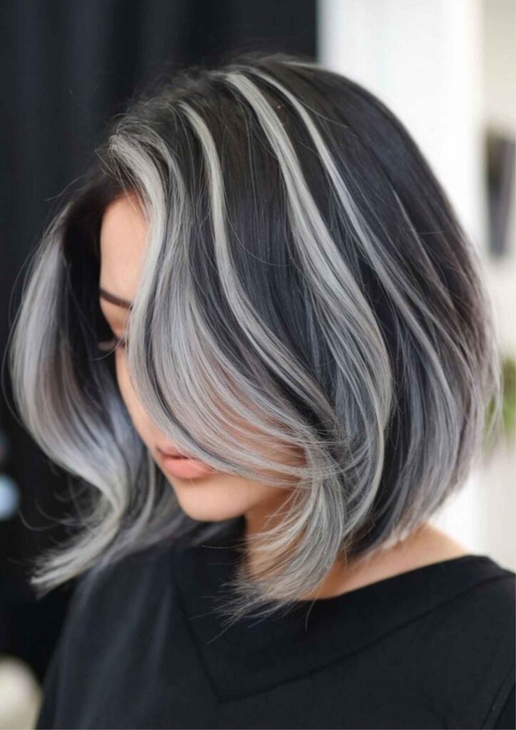 Silver Hair Color Ideas Modern, Chic & Timeless Inspiration 6 Styling Ideas for Different Occasions