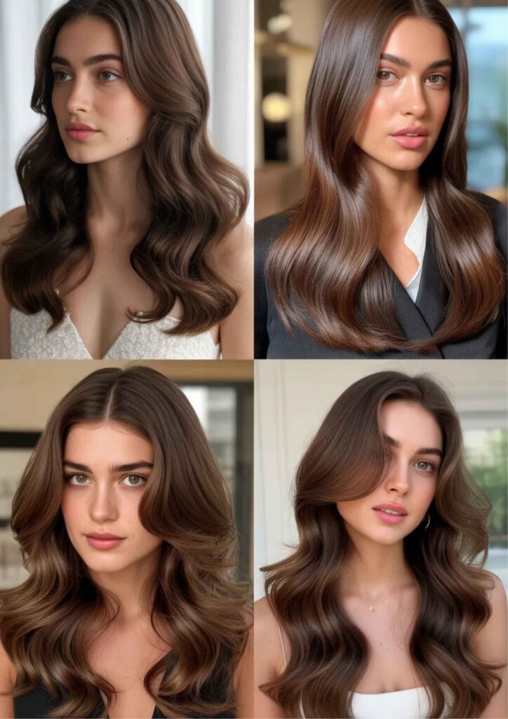 29 Chocolate Brown Hair Color Ideas The Ultimate Modern Brunette Guide 6 Styling Ideas for Different Occasions