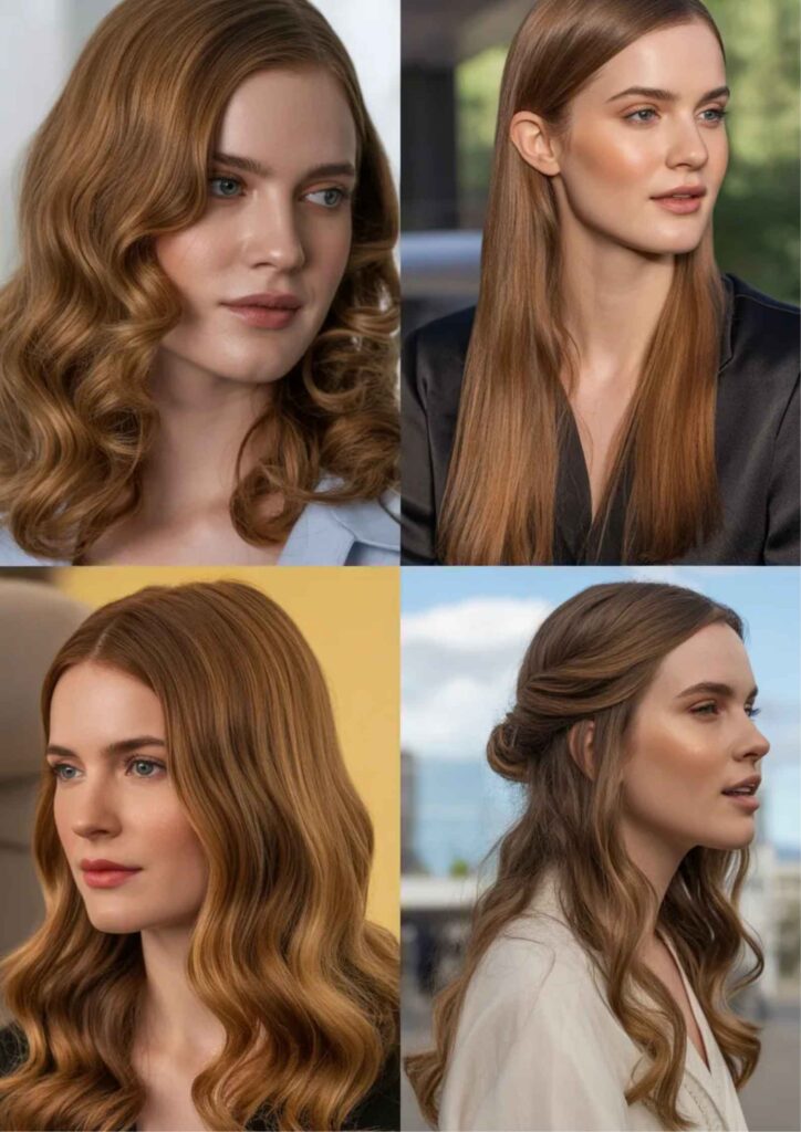 34 Golden Brown Hair Ideas The Ultimate Guide to Radiant, Modern Color 5 Styling Ideas for Different Occasions