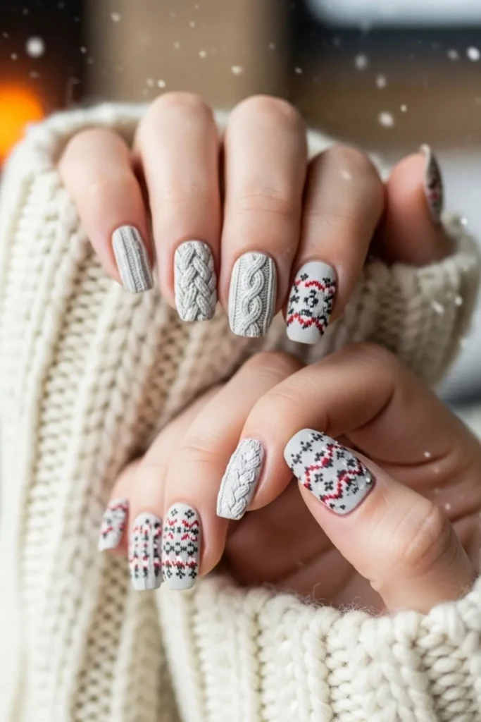 61 Winter Nails Designs to Instantly Elevate Your Cold-Season Style 8 Winter Nails