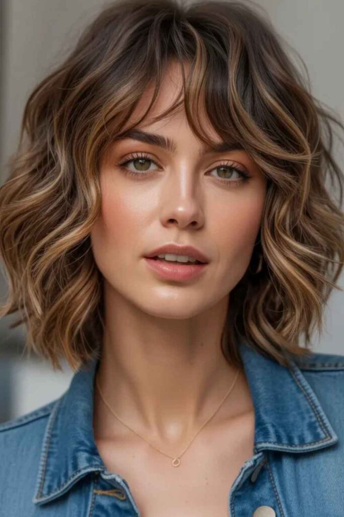 37 Women Over 40 Short Hairstyles That Look Modern, Polished, and Effortless in 2026 6 The Modern Shag Bob Movement Without Mess
